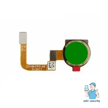 Fingerprint Sensor with Flex Cable for Realme 5i Green